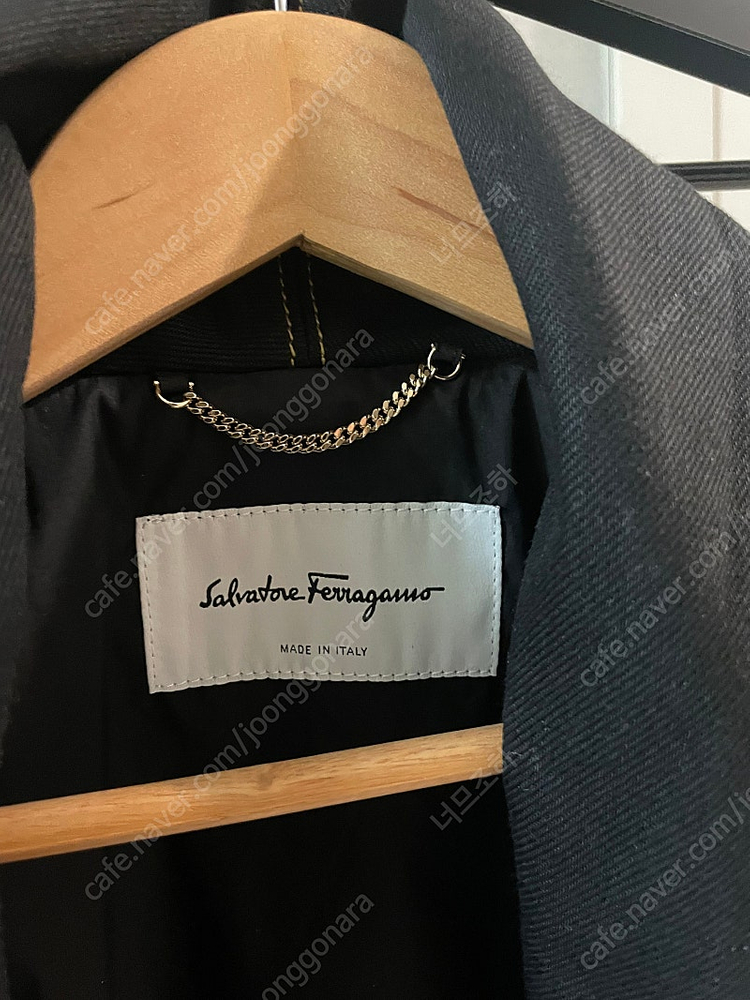 페라가모 ferragamo 개버딘 코트팝니다(새상품)--5