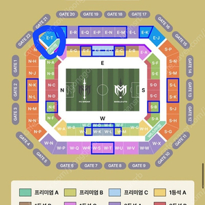 10.20(일) 아이콘 매치 3등석A 2연석