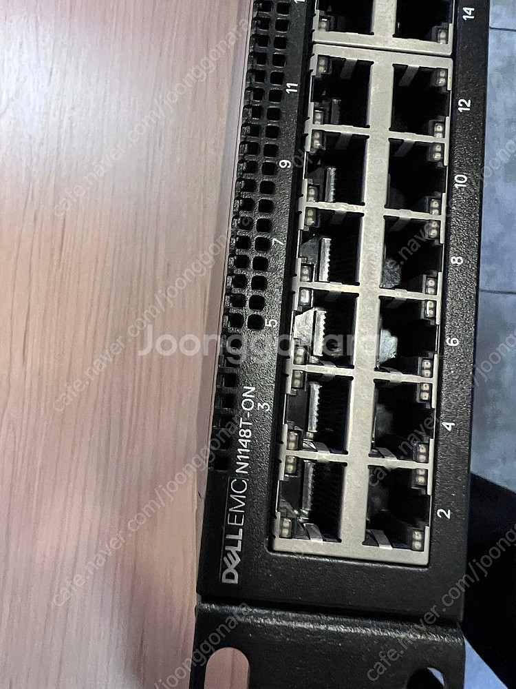 Dell N1148T 48포트 기가 스위치허브 지빅3개...--1