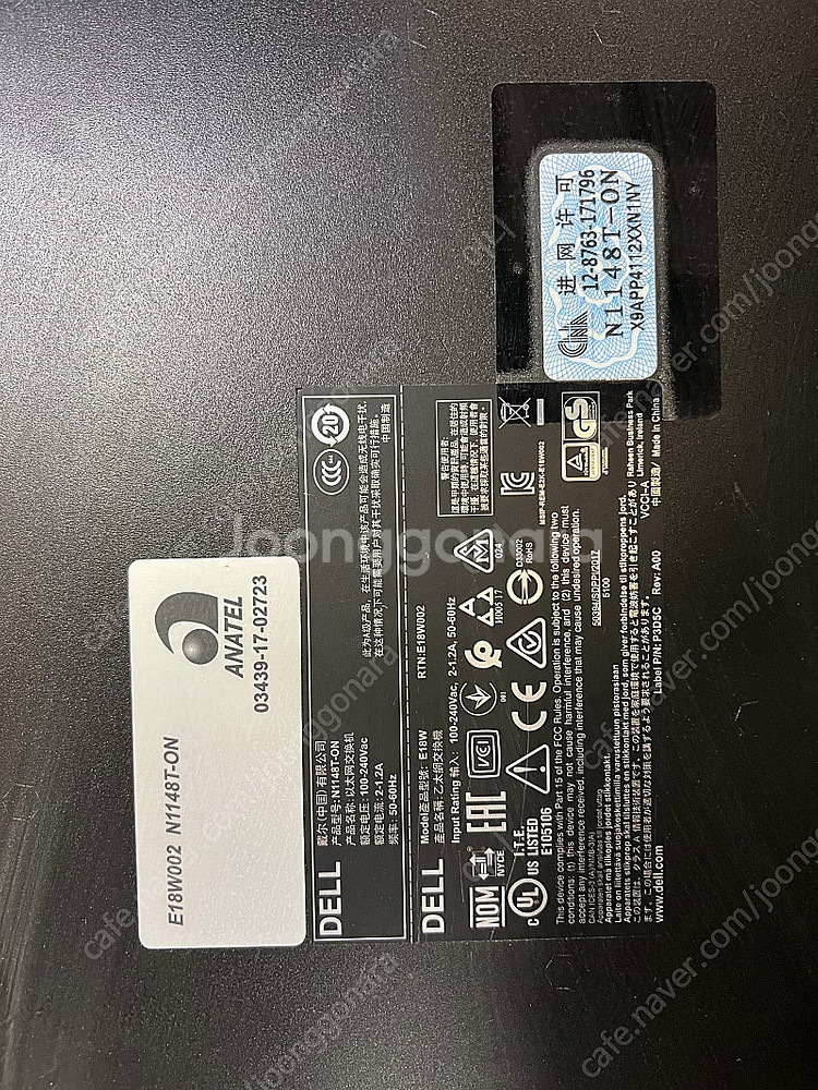 Dell N1148T 48포트 기가 스위치허브 지빅3개...--2