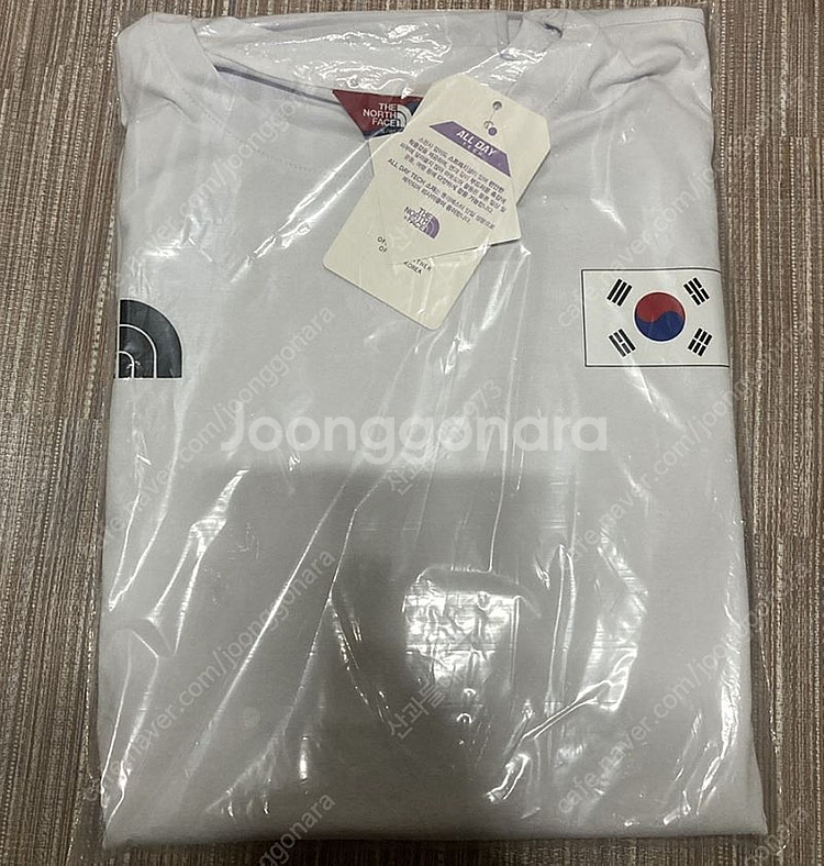 노스페이스 파리올림픽 팀코리아 반팔 티셔츠--1