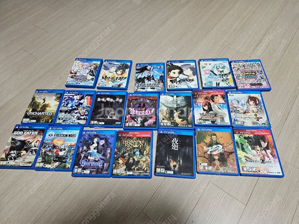 ps vita 2세대 2000일판 외 타이틀 8개--5