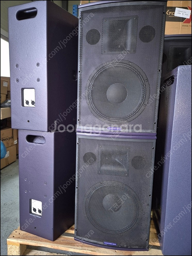 펑션원 RES2 + F218MK2 클럽 중고 스피커 일...--2