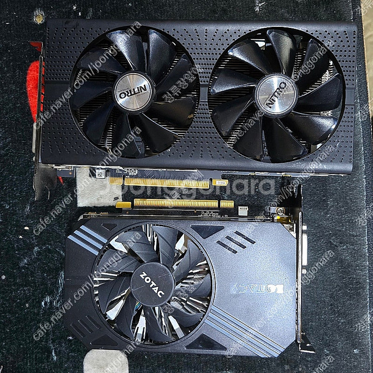 고장난 이엠텍 사파이어 rx570 4g / 고장난 조탁...--0