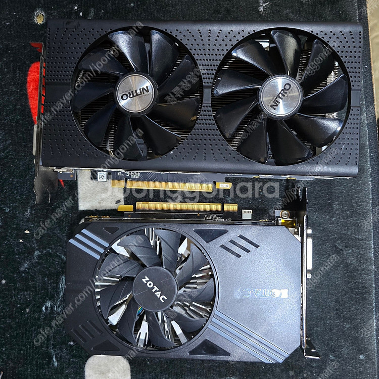 고장난 이엠텍 사파이어 rx570 4g / 고장난 조탁...--4