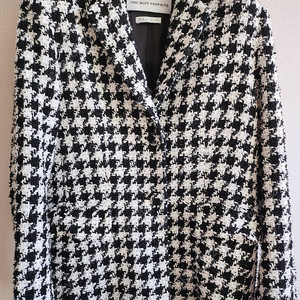 (가격내림)윈느누이파르페 하운드투스 트위드자켓 B/W HOUNDSTOOTH TWEED JACKET