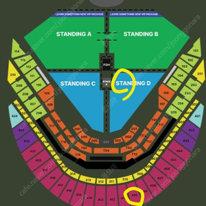 찰리푸스 내한공연 스탠딩D구역 210번대 2연석 양도