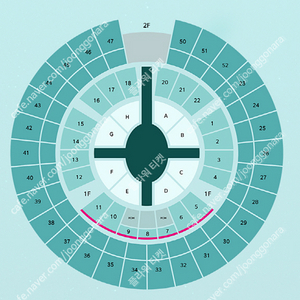 11/16(토요일) 윤하 콘서트 플로어 단석 티켓 양도(C구역 3열,F구역 9열)