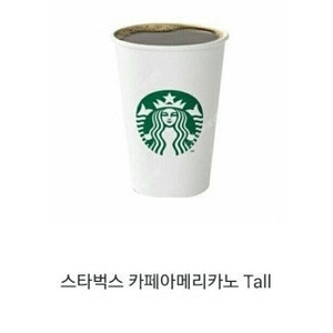 스타벅스 아메리카노 Tall