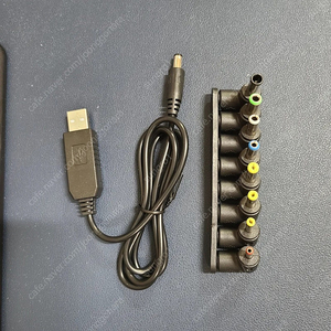 USB 12V 승압 변환 케이블 어댑터포함 택포 5천원 USB to DC