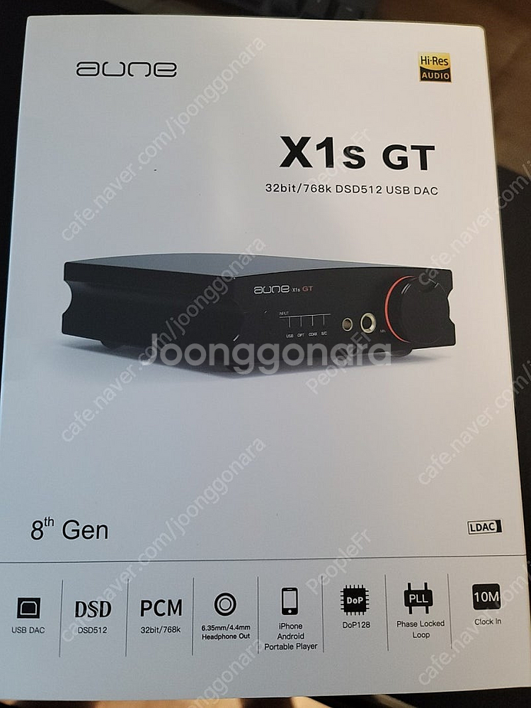 aune 헤드폰앰프 X1s GT BT 팝니다--2