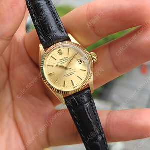 [정품] 롤렉스 여성용 데이저스트 에로우핸즈 샴페인골드 18K 옐로우골드 금통 (Rolex Datejust 18K Solid Gold Women's)