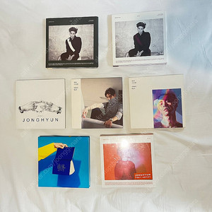 샤이니 종현 소품집, 베이스 base, 좋아, poet artist 포엣아티스트 앨범 CD