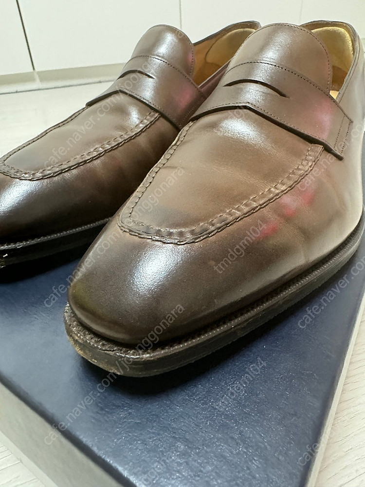 랄프로렌 퍼플라벨 다크브라운 페니로퍼 판매합니다. 9.5E (가지아노&걸링 메이드) 이미지