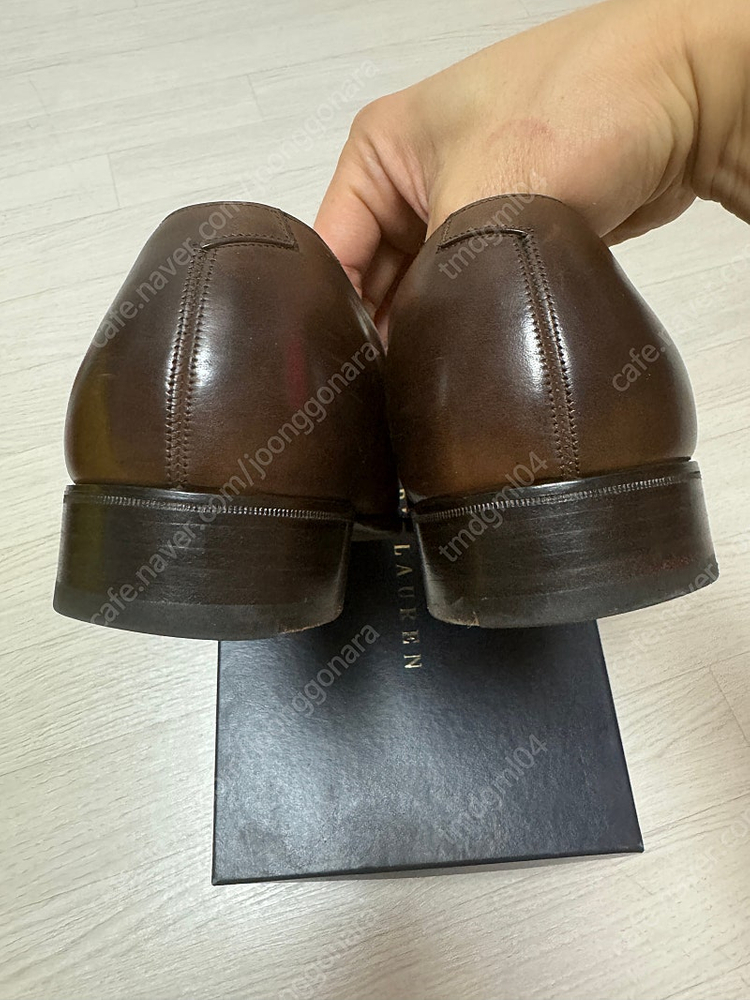 랄프로렌 퍼플라벨 다크브라운 페니로퍼 판매합니다. 9.5E (가지아노&걸링 메이드) 이미지