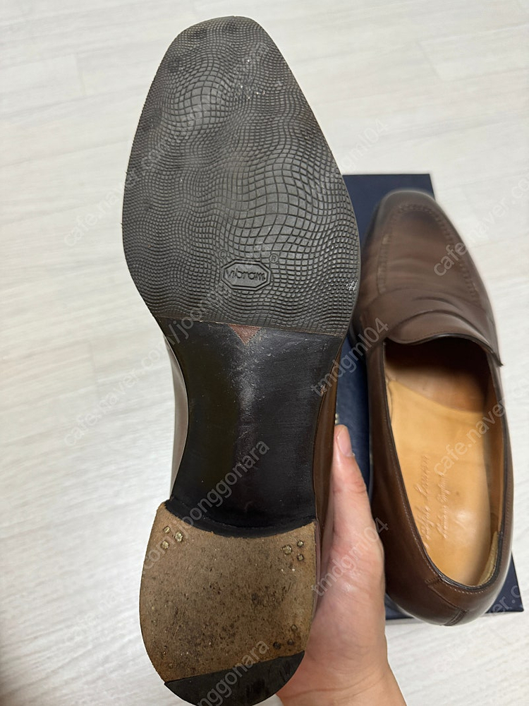 랄프로렌 퍼플라벨 다크브라운 페니로퍼 판매합니다. 9.5E (가지아노&걸링 메이드) 이미지