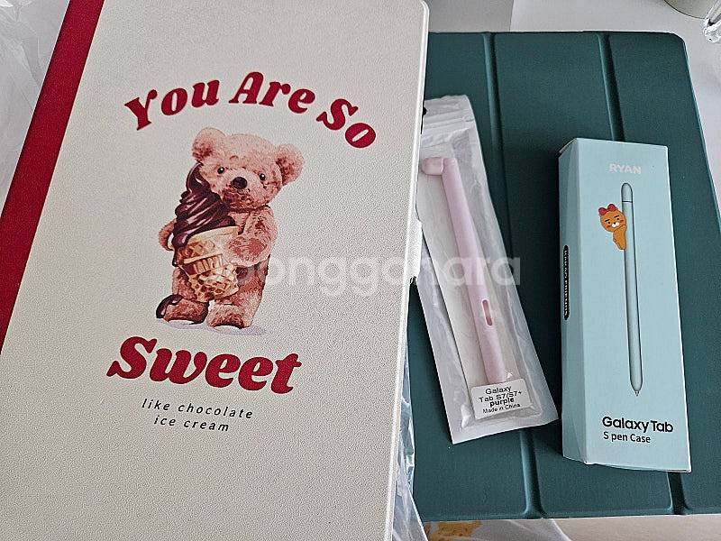 갤럭시탭 s7 FE 128GB wifi 민트색 팝니다.--4