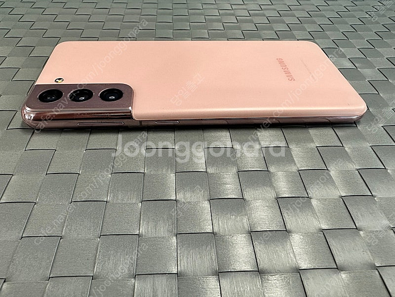 (LG U+)갤럭시S21 256G 핑크 미세잔상 상태좋...--6