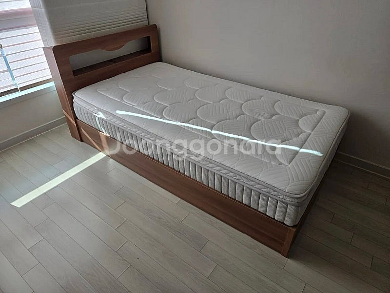 삼익가구 로이 LED 평상형 침대 프레임 단품--3