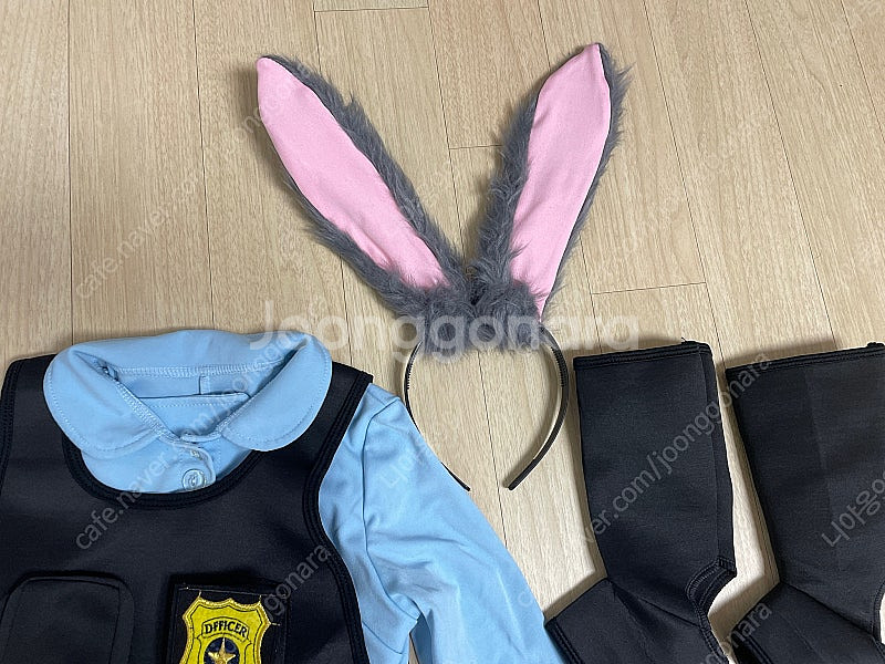 주토피아 주디 코스튬 유아 7-9살 1회착용--4