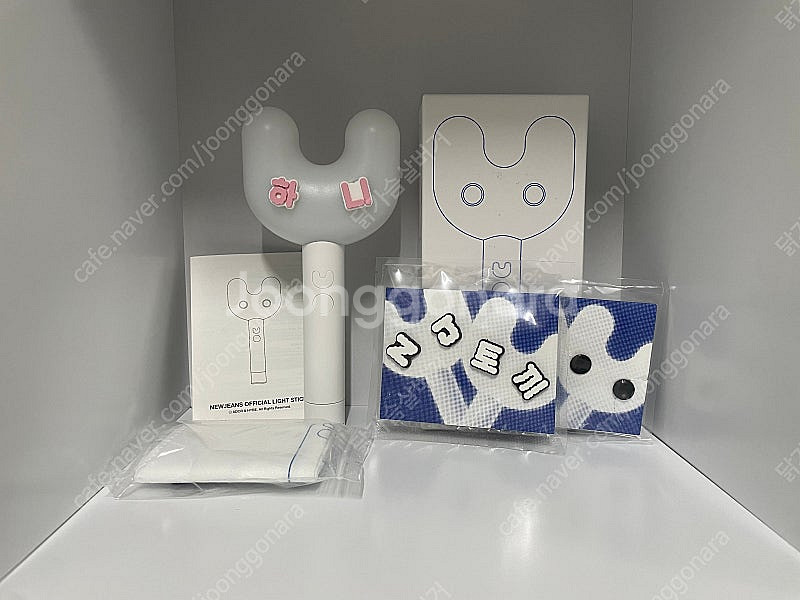 뉴진스 응원봉, 버니즈캠프, 버니랜드 굿즈 모든 포카 ...--0