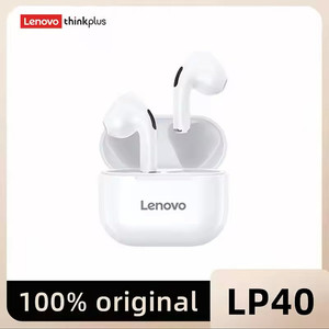 미사용 새제품 Lenovo lp40 블루투스 이어폰