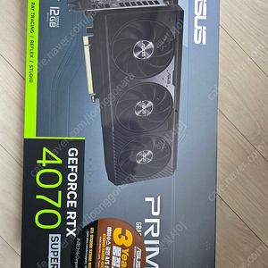 ASUS PRIME 4070 SUPER 판매합니다