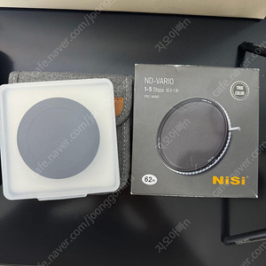 니시 가변 ND필터 62mm 입니다 신품급