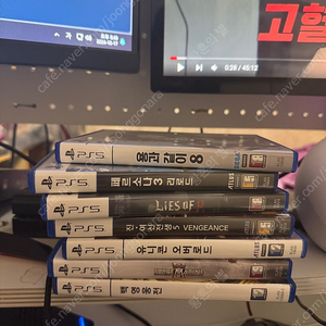 PS5 게임들 다수 싸게 팝니다.