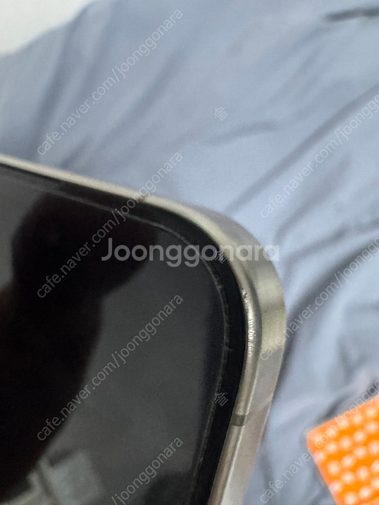 아이폰 15 pro 256 네츄럴티타늄--6