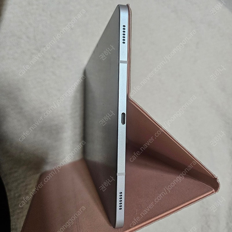 갤럭시탭 s8 실버그레이 128gb 풀박스 케이스 종이필름 포함--3