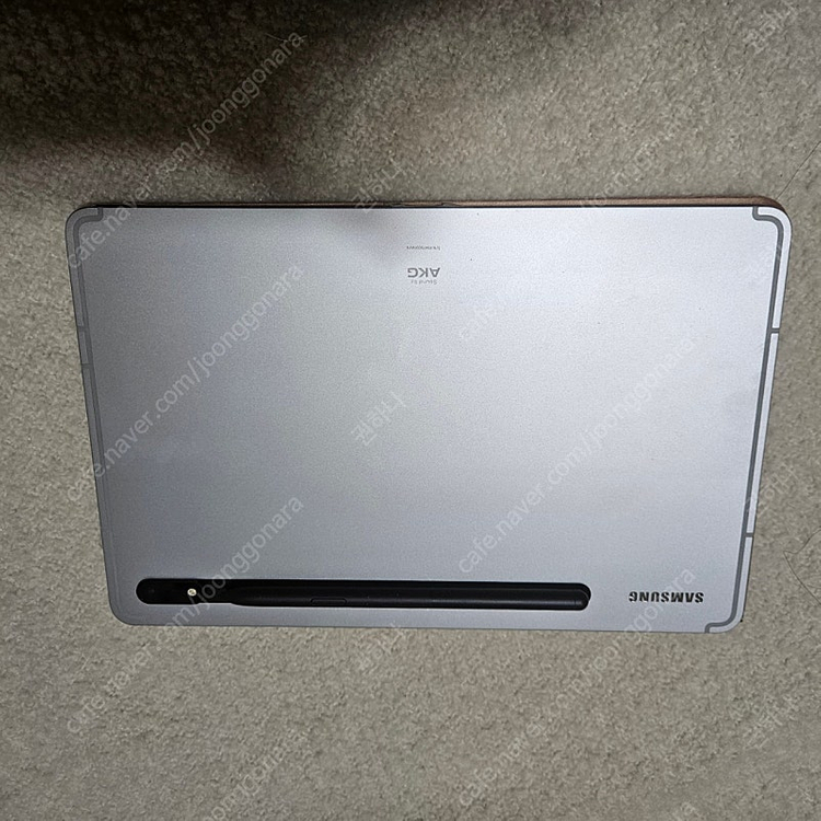 갤럭시탭 s8 실버그레이 128gb 풀박스 케이스 종이필름 포함--6