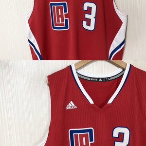 NBA 아디다스 LA클리퍼스 스윙맨유니폼 L (100) XL(해외) #3 크리스 폴