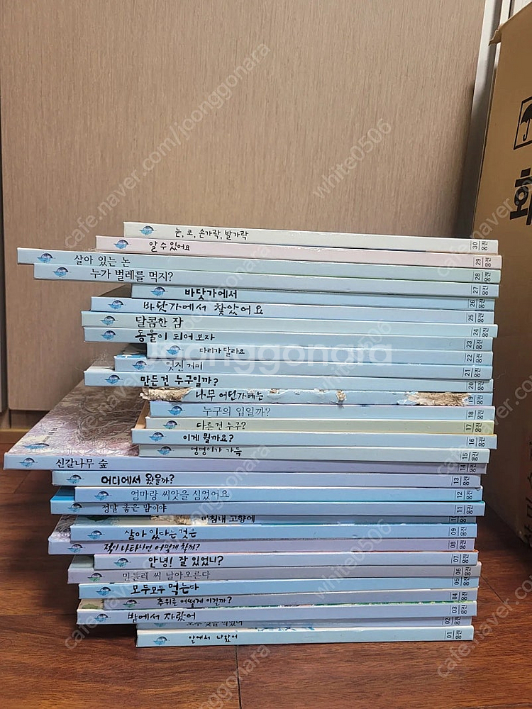 (전집정리중) 웅진반딧불 과학그림책 총60권--1