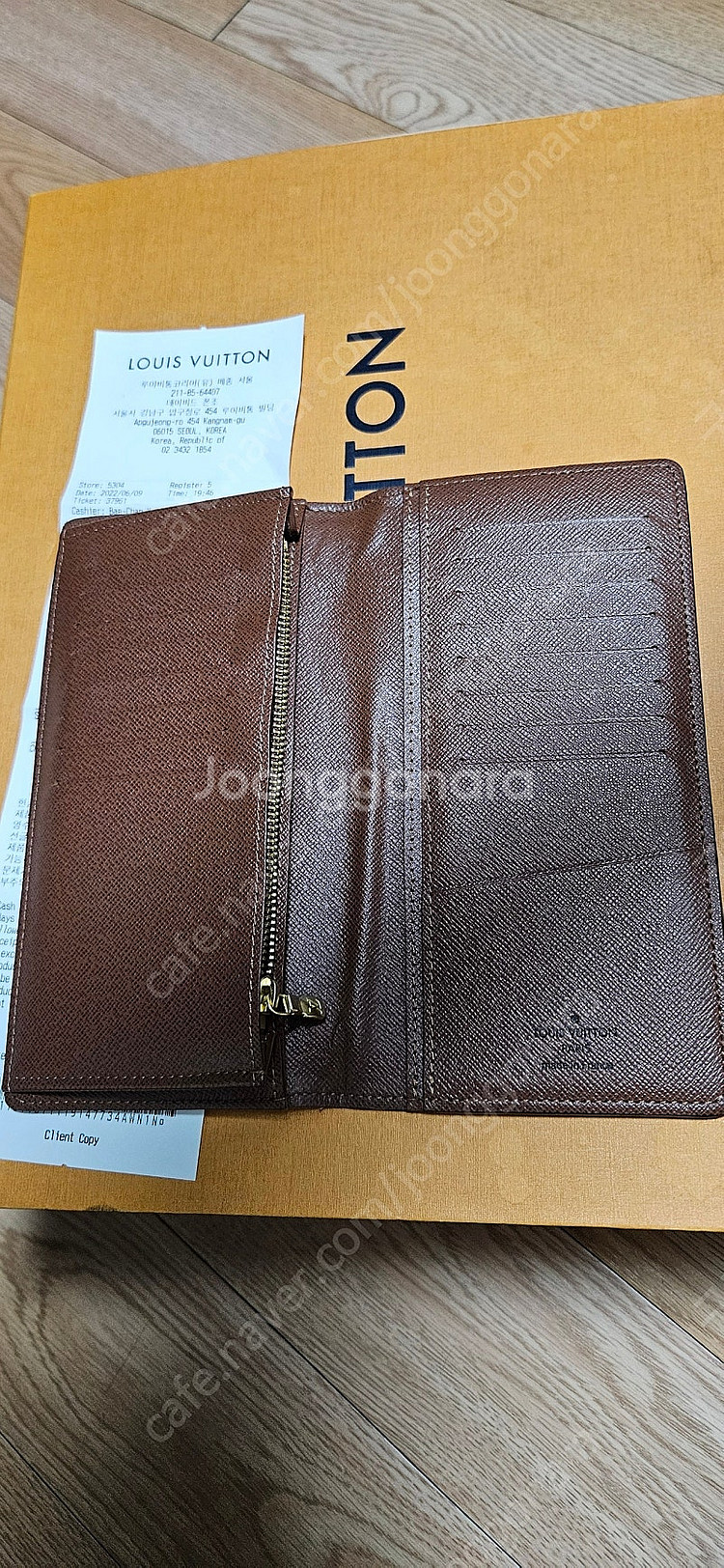 루이비통 브라짜 월릿 모노그램 장지갑 M66540--2