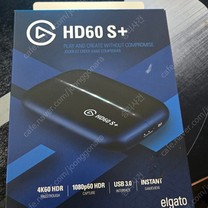 엘가토 HD60 S+ 캡쳐보드 판매합니다