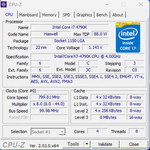 i7-4790k (완본체) 성능 최상, 정숙합니다.