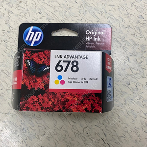 HP NO.678 CZ108AA 정품 컬러 잉크 Deskjet Ink Advantage 3548e 4640e 4648e