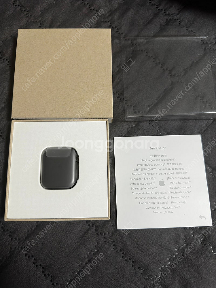 [ 대구 ] 애플워치6 44mm 에르메스 누아르 ( 리...--4