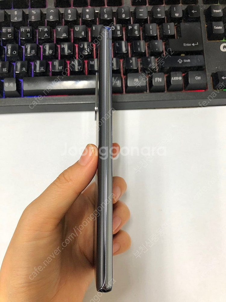 002503 KT 갤럭시노트20 그레이 AA급 256G...--4