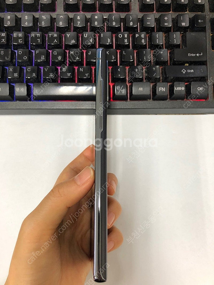 002503 KT 갤럭시노트20 그레이 AA급 256G...--5