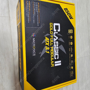 마이크로닉스 Classic II 850W 80PLUS GOLD 풀모듈러 파워서플라이