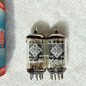 Telefunken 텔레푼켄 12AU7/ECC82 <> NOS NIB 메치페어 판매