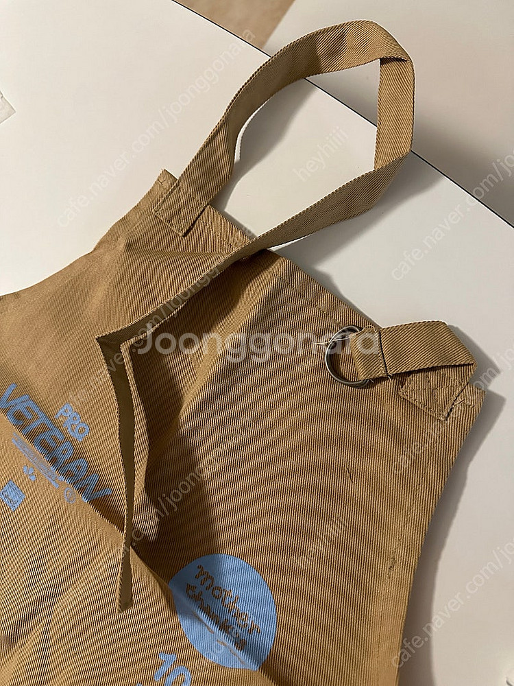 (새제품) 카멜카페 앞치마--4
