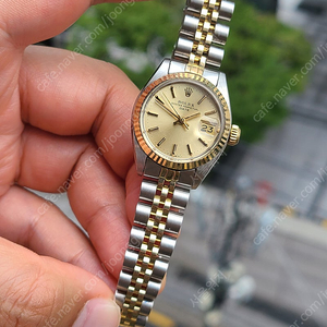 [정품] 롤렉스 여성용 데이저스트 샴페인골드 콤비 클래식 (Rolex Datejust Gold Two-Tone Women's)