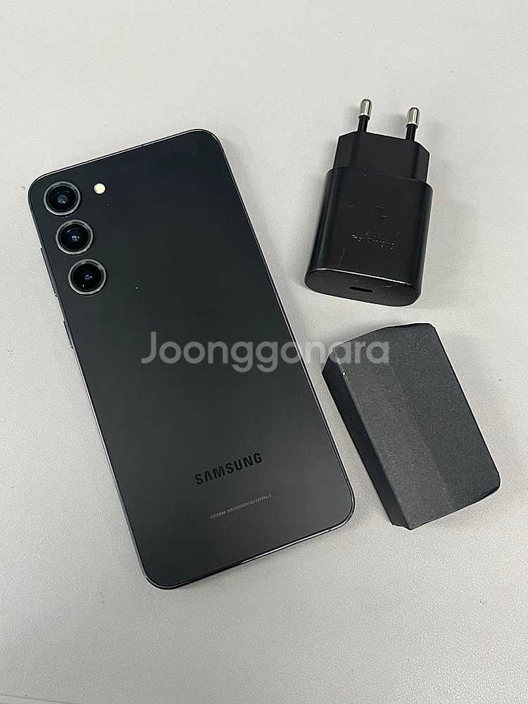 갤럭시S23플러스 블랙 256G 신폰급 컨디션 실사용 ...--1