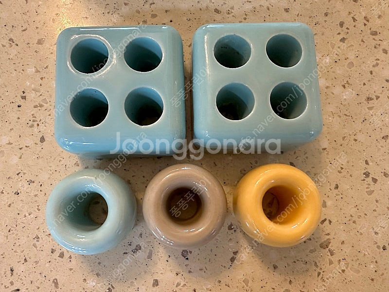 (택포)무인양품 칫솔 꽂이 3개 & 다이소 칫솔 꽂이 ...--0