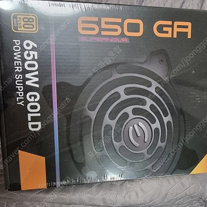 미사용 evga 650ga 파워