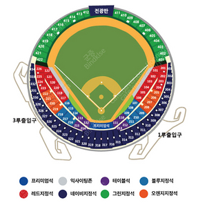 잠실경기 플레이오프 10월18 목요일 삼성 vs LG 4차전