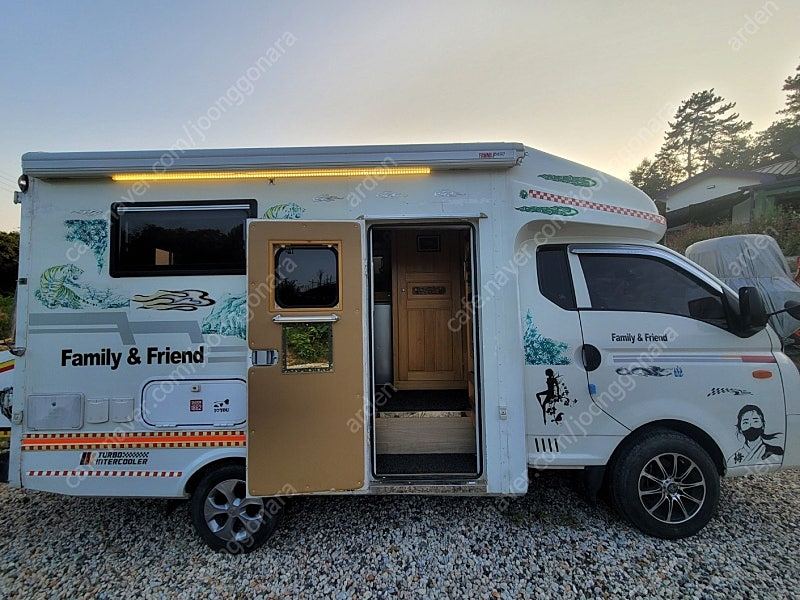 현대 포터Ⅱ 시티밴 슈퍼캡 캠핑카/ *주행거리 1만 이하/ *캠핑숙박, 화장실 사용 없음/ 내부 신품급 유지 이미지